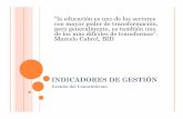 INDICADORES DE GESTIÓNeduteka.icesi.edu.co/gp/upload/5669c6bd2d9b1919d03ed8aad801d454.pdf · Marcelo Cabrel, BID INDICADORES DE GESTIÓN Gestión del Conocimiento. GESTIÓN DEL CONOCIMIENTO