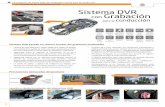 DVR Sistema DVR con Grabación - Stagemotionstagemotion.com/stagemotion/tarifas/7.6-sistemas_vision... · 2017-10-18 · 7.6 Sistemas de Visión DVR con Grabación Frontal para la