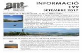 SEGUIMENT DE LA MIGRACIÓ DE LES AUS PLANEJADORESantlaformiga.org/publicacions/pdfs/fulls/i199_setembre_2017.pdf“Viatge ornitològic 2015. Secans de Lleida, estany d´Ivars, Pallars