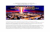 PARASHA SEMANAL # 40 BALAK Porción de la Torah: Números …retorno.tv/Parasha17/Parashat40.pdf · Teniendo siempre en la mente que la Biblia es circular, (“¿Qué es lo que fue?