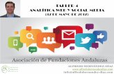 ANALÍTICA WEB Y SOCIAL MEDIA...Asociación de Fundaciones Andaluzas ALFREDO HERNÁNDEZ-DÍAZ  info@alfredohernandez-diaz.com TALLER 4 ANALÍTICA WEB Y SOCIAL MEDIA