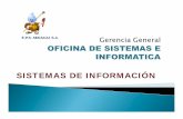 SISTEMAS DE INFORMACIÓN - SEDACAJsedacaj.com.pe/transparencia/otros/aplicativos.pdf · 2016-09-17 · Sistemas de Información de Gestión Institucional; módulos como RR.HH, RR.FF,