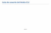 Guía de usuario del Nokia E52 · aplicaciones Symbian Signed o hayan superado las pruebas Java Verified™. Considere la posibilidad de instalar un antivirus u otro software de seguridad
