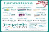 Folleto Febrero-Abril 2020 - farmalivio.com · farmalivio.com Pastillero: Todas las promociones del 3+1 y 4+1 en todas las páginas de este folleto están sujetas a cambio sin previo