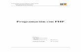 Programación con PHPprofesores.elo.utfsm.cl/~agv/elo330/2s02/projects/pelissier/informe.pdf · OS y probablemente alguno más. PHP soporta la mayoría de servidores Web de hoy en