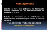 Procesos metalogénicos fundamentales · 2013-06-26 · Ortomagmaticos. Magmas Máficos El número de yacimientos formados por soluciones emanadas de rocas básicas es proporcionalmente