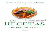 Las Recetas de Restablecer muestra · 2020-01-30 · Introducción por Bonnie Leclerc Una dificultad que muchos lectores de Restablecer encontraron es que no sabían cocinar los productos