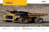 Camión minero 785C - TRACSA · La herramienta de servicio Cat ET facilita el acceso a los técnicos de servicio a la información de diagnóstico almacenada a través del enlace