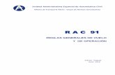 REPÚBLICA DE COLOMBIA - Aircraft Electronics Associationaea.net/colombia/pdf/2019/Edgar_Cadena - RAC 91 - Reglas Generales de Vuelo y de...sobre operación de aeronaves originadas