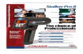 Kit pistola radar de velocidad para uso general con tablero … · 2018-10-05 · Kit pistola radar de velocidad para uso general con tablero STALKER PRO II 31/2 STALKER Catalogo