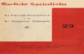 El Partido Socialista - socialismo-chileno.orgy del régimen democrático, tratando a la vez de pedeccionar y superar nuestras instituciones democráticas, viciadas por ... Pesanlos