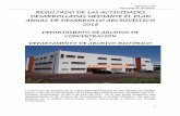 Informe 2018 Dirección de Archivos. RESULTADO DE LAS ...direcciondearchivos.umich.mx/wp-content/uploads/2019/05/RESULTADOS... · surgió a raíz de la actualización de la estructura
