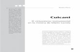 Cuicani - UNCUYO · 2008-10-15 · 41 Cuicani El virtuosismo instrumental en la música de Mario Lavista Licenciada en Flauta (Facul-tad de Artes y Diseño, UNCuyo). Profesora Asocia-da