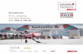 XCX, skating Col des Mosses - Swiss-Ski KWOSki-24 / Goupils Alpes Vaudoises La Lecherette Seite 1 von 16 Helvetia Nordic Games XCX Prolog Col Des Mosses Samstag, 17. März 2018 Rangliste