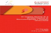 Programa oficial 64NACIONAL · Dymista: Novedad en la rinitis alérgica 17.30 a 19.00 Sesión Plenaria de la SEORL-PCF, Conferencias magistrales y Entrega de Premios - Auditorio Domingo,