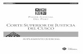 CORTE SUPERIOR DE JUSTICIA DEL CUSCO...Viernes, 21 de diciembre del 2018 SUPLEMENTO JUDICIAL CUSCO La República 3 les. Así y más consta de la Resolución antes re-ferida, la que