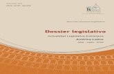 Actualidad Legislativa Extranjera · “Actualidad Legislativa Extranjera. América Latina, Abril - Junio –2016”. Departamento Investigación e Información Extranjera “Las