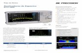Analizadores de Espectro · Analizadores de Espectro Serie 2680 4 Opciones Software para PC Utilice el monitor de espectro 3D con el software para PC. Genere reportes de prueba Expanda
