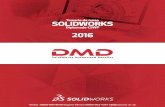DMD TEMARIO 2016correctamente el software SolidWorks, logrando aplicarlo en sus áreas de trabajo. Los usuarios experimentados conocerán y comprenderán el uso de los nuevos comandos