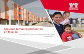 Algunos temas hipotecarios en Méxicomat.izt.uam.mx/mat/images/finanzas/RuslanGomez.pdf · • SISTEMAS: Bases de datos masivas y segregadas, con errores ocasionales, con huecos de