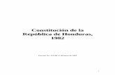 Constitución de la República de Honduras, 1982 · La suplantación de la soberanía popular y la usurpación de los poderes constituidos se tipifican como delitos de traición a