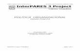 POLÍTICA ORGANIZACIONALiibi.unam.mx/archivistica/mex_politica_organizacional_2_0.pdf · de una estructura organizacional perfectamente explícita así como de directrices operativas