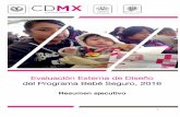 Consejo de Evaluación para el Desarrollo Social en la ...evalua.cdmx.gob.mx/storage/app/media/uploaded-files/files/Atribuciones/... · grado de congruencia entre el Programa y los