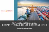 POSTGRADO INTERNACIONAL - ISEADE...· Transporte de carga internacional. ... ganismo Promotor de Exportaciones e In-versiones de El Salvador. Durante 10 años ocupó el cargo de Espe-cialista
