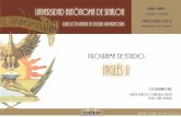 UNIVERSIDAD AUTÓNOMA DE SINALOAdgep.uas.edu.mx/archivos/nocturna/Semestre II/PN_9_ingles_ii.pdf · así como las estrategias necesarias para su avance en la vida escolar tanto como