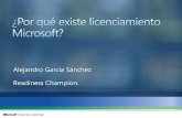 Alejandro García Sánchez Readiness Champion....protege en caso de tener algún problema. ... Actualizaciones •Permite un mayor rendimiento del ordenador al mantenerlo actualizado