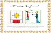 El verano llego‘O-VERANO.… · Autoras: Ana Isabel Álava y Rosa Asín de ATADES-CEE San Martín de Porres “El verano ... “El verano ” Autor pictogramas ...