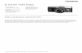 E‑P5 Kit 1442 Plata - Olympus · Número máximo de encuadres: 99 Procesamiento de la imagen Espacio de color sRGB / AdobeRGB Nitidez y contraste 5 niveles Contraste 5 niveles Saturación