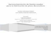 Aprovechamiento de llantas usadas para la fabricación de ... · 3.6 OBTENCION DE ARENA PLASTICA APARTIR DEL PROCESO DE TRITURACION MECÁNICA Y SUS APLICACIONES EN LA INDUSTRIA 63