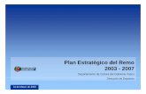 Plan Estratégico del Remo · Estratégico del Remo en la Comunidad Autónoma de Euskadi”, que recoja de una manera sistemática y estructurada las medidas necesarias para impulsar