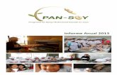 Informe Anual 2013 - Pansoypan-soy.net/admin/files/nuestros_logros/PAN-SOY_resultados_2013.pdfde Maray, Piura, beneficiando a pequeños y medianos agricultores de la tierra del tondero.