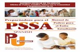 PSSA Handbook Winter2012 Spanish · precios de venta e impuestos; leer los menús y los periódicos; y escribir cartas. • Designe un lugar y tiempo especíﬁ cos para la tarea.