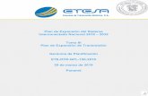 Plan de Expansión del Sistema - ETESA · Interconectado Nacional 2018 Tomo III Plan de Expansión del Sistema –2032 Plan de Expansión de Transmisión Gerencia de Planificación
