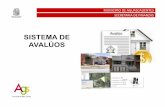 SISTEMA DE AVALÚOS - Aguascalientes Sistema de Avaluos.pdf · a) Uniformar la metodología y criterios de valuadores y corredores públicos mediante la estandarización del formato