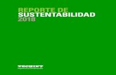 REPORTE DE SUSTENTABILIDAD 2018 - Techint de... · del Sistema de Transporte por Ductos (AMDP), Perú. Empresa 3M. 2 MillonES dE HH Sin lTa. Proyecto Al Shabad Power Fase II, Egipto.