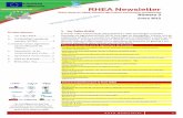 RHEA Newsletter - RHEA Project · Requisitos funcionales de seguridad en los robots RHEA Barreiro et al. Aplicación de técnicas de control mecánico y térmico en maíz dentro del