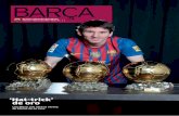 ‘Hat-trick’FIFA a Leo Messi, el tercero de su palmarés, en una ceremonia donde también se nombró a Josep Guardiola como mejor técnico, y hasta cinco azulgranas entraron a formar