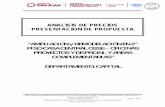 ANALISIS DE PRECIOS PRESENTACION DE PROPUESTAossesanjuan.com.ar/.../uploads/2018/01/10-Planilla-Analisis-Precios-1.pdf · analisis de precio página - 106 - departamento proyecto