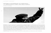 REPÚBLICA BOLIVARIANA DE VENEZUELA: LA DEMOCRACIA · PDF file Resumen: Tras años de democracia representativa, establecida bajo los parámetros de la democracia liberal, se inicia