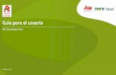 Guía para el usuario - Aon España · sea objeto de cobertura del seguro, no hay un tercero obligado al pago y ningún gasto del ingreso haya sido a cargo de la compañía (80 euros/día