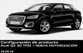 Audi Q2 30 TFSIestudiodandrea.com.ar.mia32.mesi.com.ar/audi-q2/ficha.pdf · 2020-02-19 · 1.0 TFSI, un motor naftero de 3 cilindros en línea de 116 CV, ... Se logró reducir el