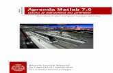 Madrid Diciembre 2005 Aprenda Matlab 7cabernet.atmosfcu.unam.mx/publico/Curso_IMTA/manuales/Aprenda_Matlab... · 5.5. Matrices dispersas (sparse) 57 5.5.1. Funciones para crear matrices