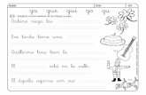 NOMBRE: G09. ga gue gui go guaulasptmariareinaeskola.es/app/download/15402793/G.pdf · Rodea y pinta los dibujos que tengan "güe, güi". Pon los puntos en las palabras que lo necesiten.
