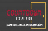 TEAM BUILDING E INTEGRACIÓN - COUNTDOWN PERU corporativo.pdfSomos una empresa especializada en brindar servicios de entretenimiento en el formato de cuartos de escape. Buscamos fomentar