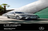 Ficha tecnica C 180 Avantgarde - Mercedes-Benz...GARANTÍA 5 años o 100.000 kilómetros. Automática 9G-TRONIC (9 velocidades) Tracción trasera. TRANSMISIÓN Cilindraje (cc) 1.595
