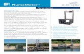 FLUMEMETER Ficha t cnica - Nortech Water Specialtiesnortechwater.com/PDF/719_Rubicon FlumeMeter Ficha Tecnica... · 2015-10-23 · Especificaciones del FlumeMeter™ Información